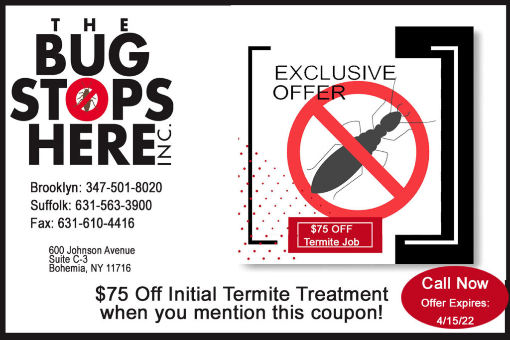 Bug Stops Coupon 75 off termite 3.22