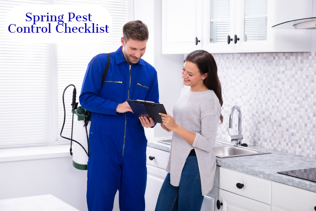 spring pest control checklist