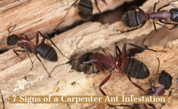 7 Signs of Carpenter Ant Infestation