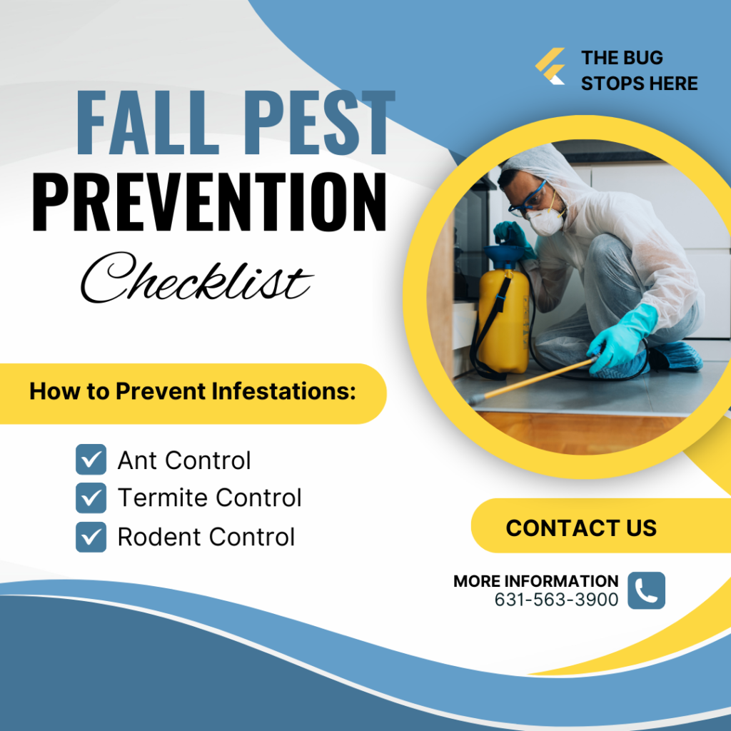Fall Pest Prevention Checklist